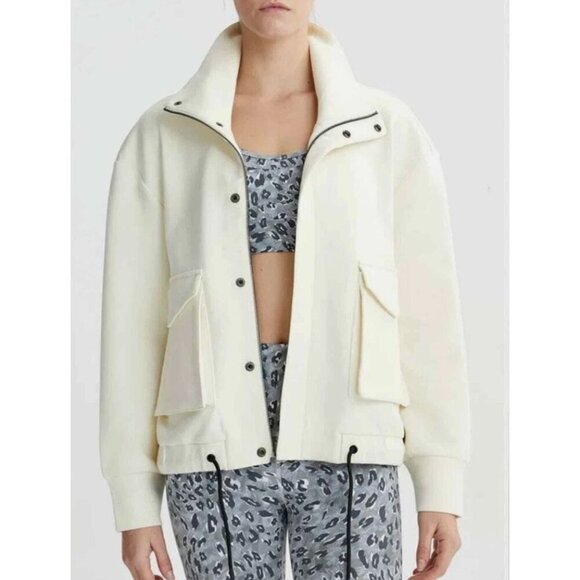 Varley Jackets & Blazers - Varley Earl Jacket Eco Ivory Size Medium Comfort Stretch Pockets